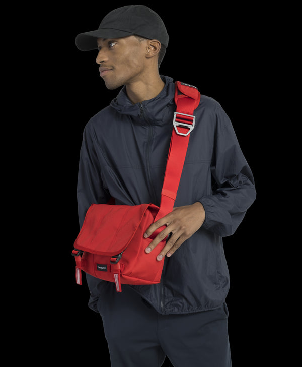 Classic Messenger Bag - Fire Red