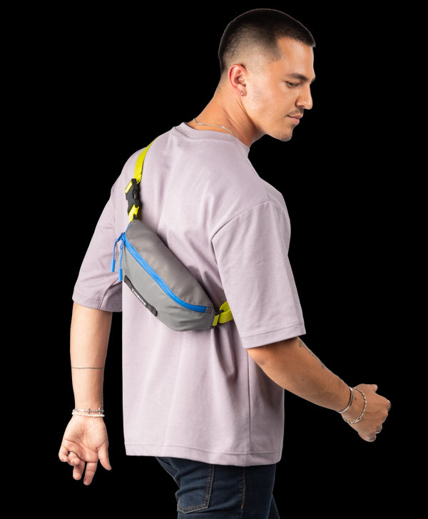 Slacker Chest Pack - Eco Gunmetal Pop