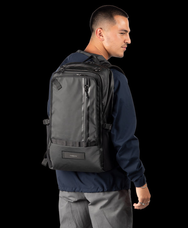 Especial Scope Expandable Backpack - Jet Black