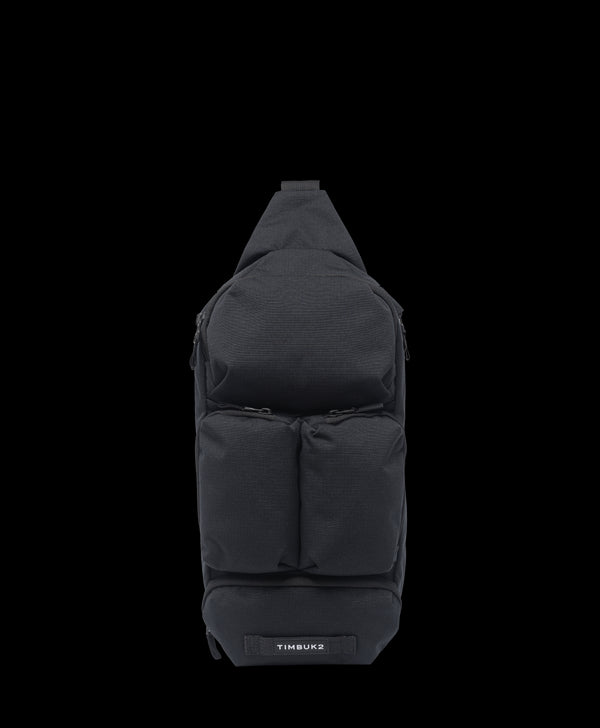 Flight Crossbody Sling Bag - Jet Black