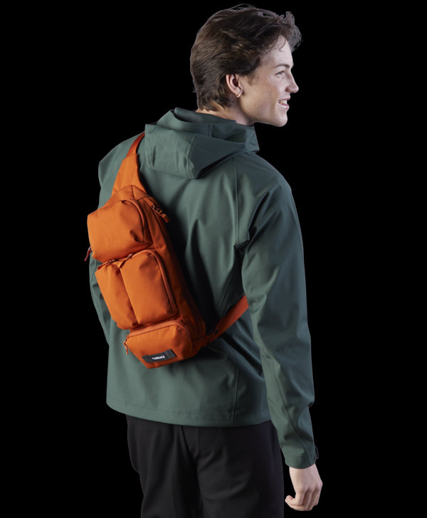 Flight Crossbody Sling Bag - Rust